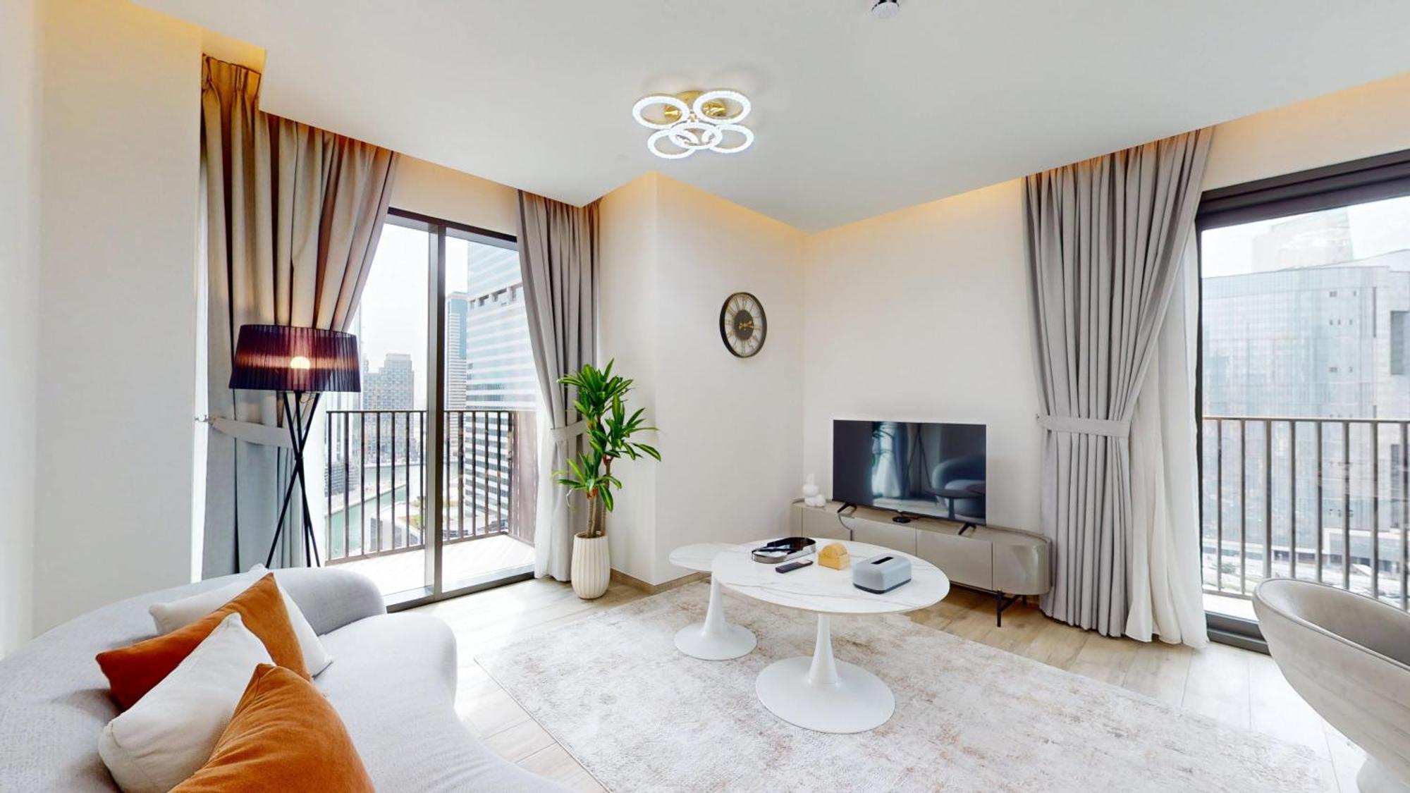 Fam Living -modern 1 Bedroom At Ahad Residences Dubai